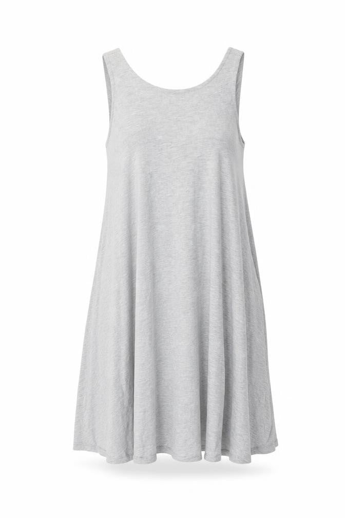 H&M Womens Grey Polyester Shift Size 8 Round Neck Pullover