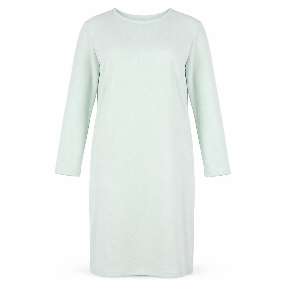 VERO MODA Womens Green Polyester A-Line Size S Round Neck Pullover