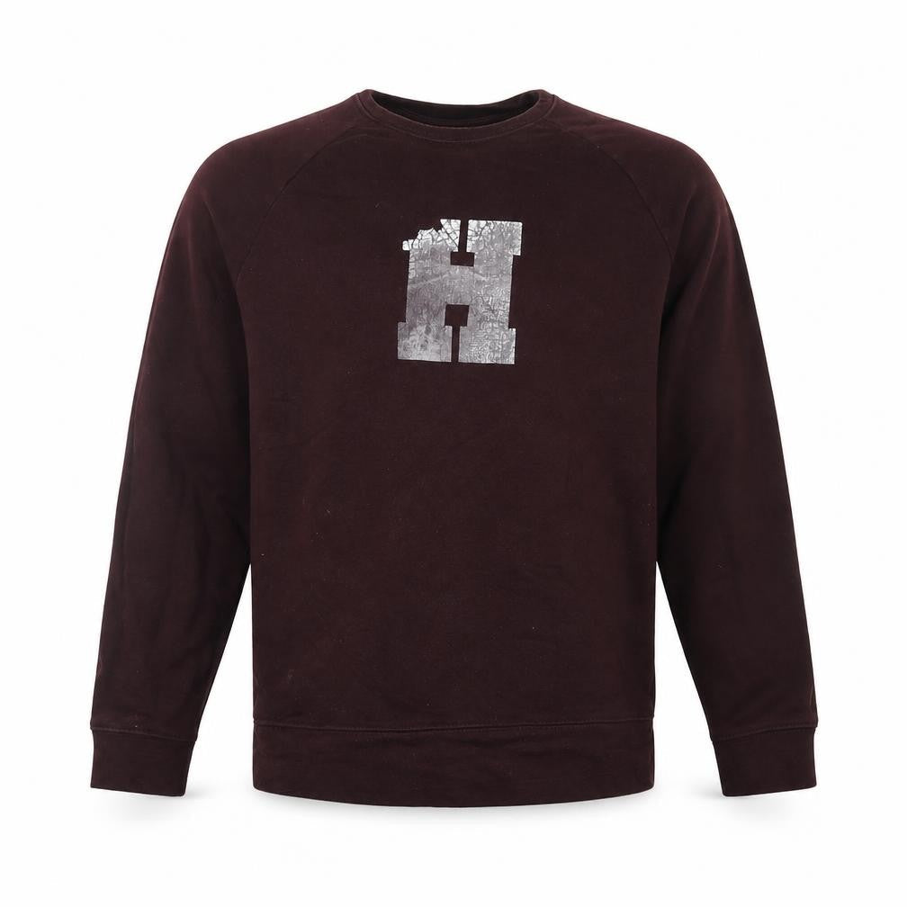 ASOS Mens Red Cotton Pullover Sweatshirt Size M - H