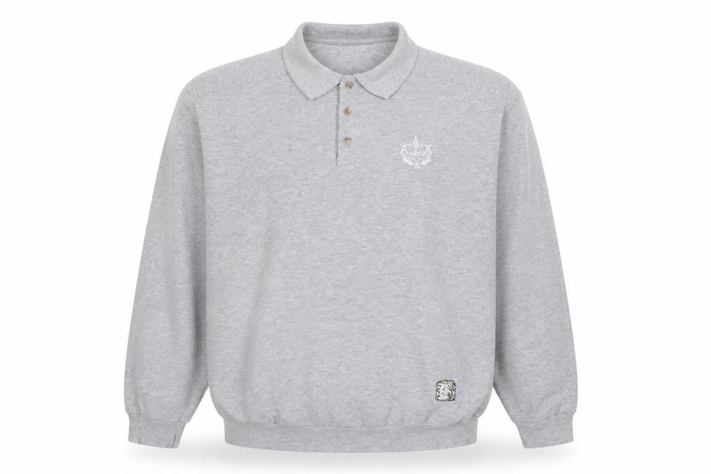 Ashes Mens Grey Polyester Pullover Sweatshirt Size XL