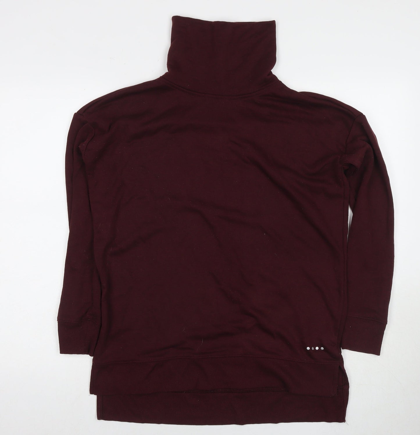 Souluxe Womens Red Cotton Pullover Sweatshirt Size S Pullover