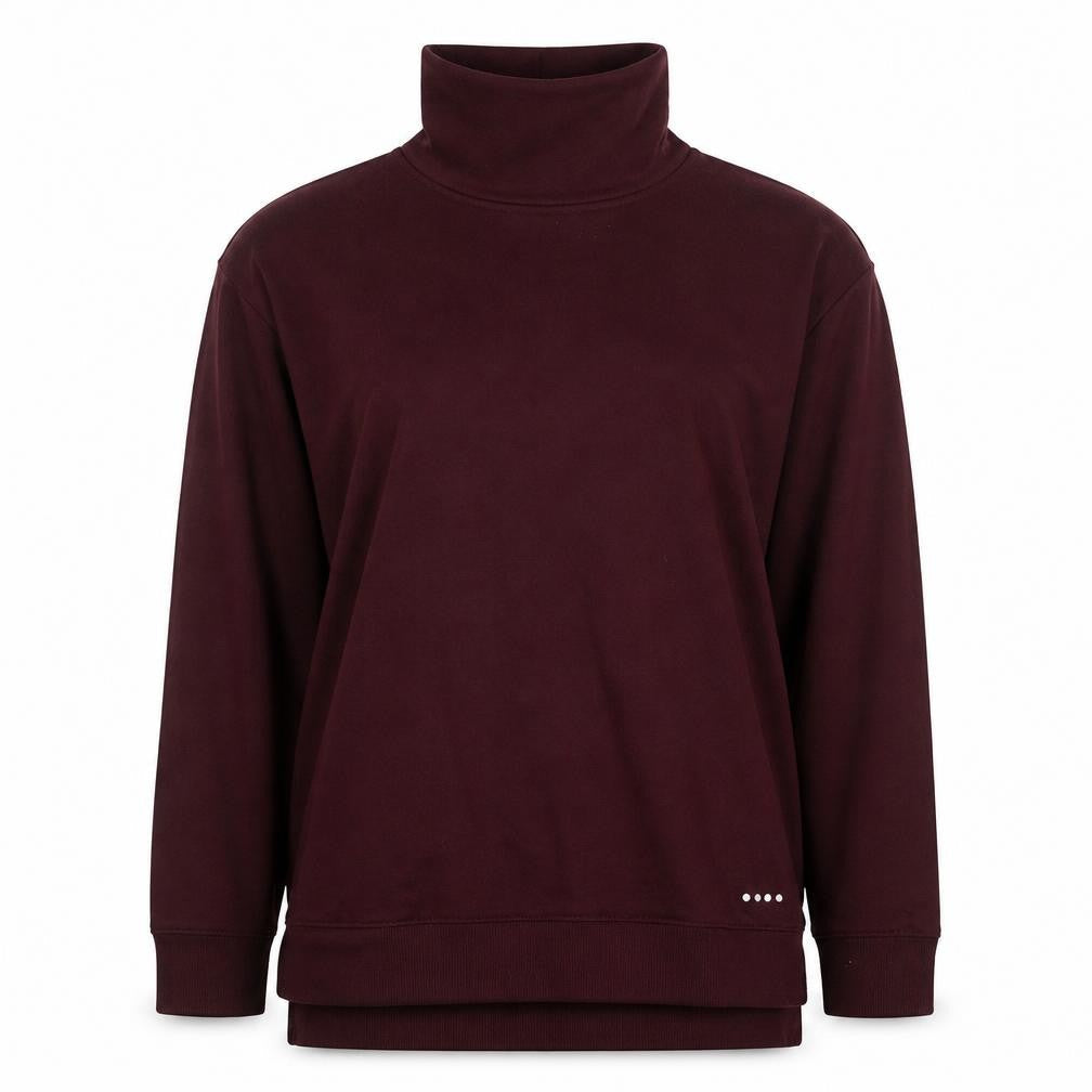 Souluxe Womens Red Cotton Pullover Sweatshirt Size S Pullover