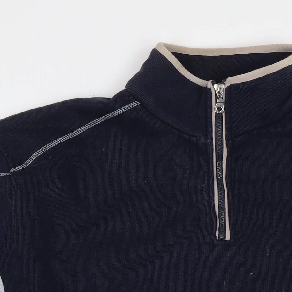 Le Shark Mens Blue Cotton Pullover Sweatshirt Size L