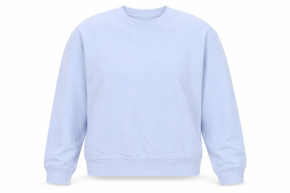 Divided by H&M Womens Blue Cotton Pullover Sweatshirt Size XS Pullover