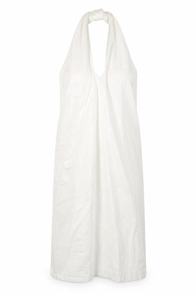 Zara Womens Ivory Polyester A-Line Size S V-Neck Button