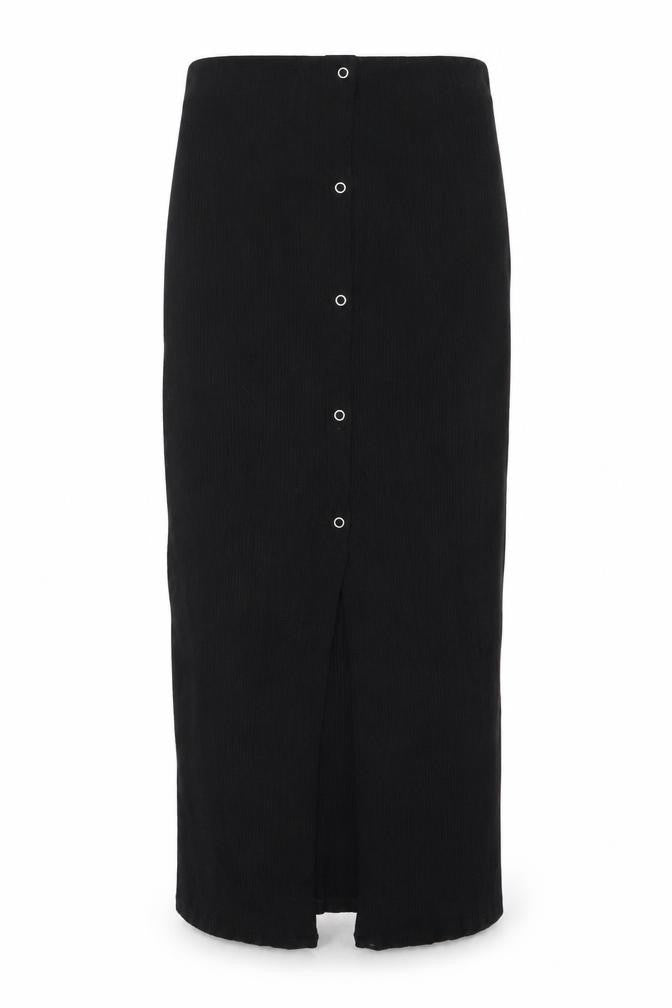 Asoso Womens Black Polyester Straight & Pencil Skirt Size 8