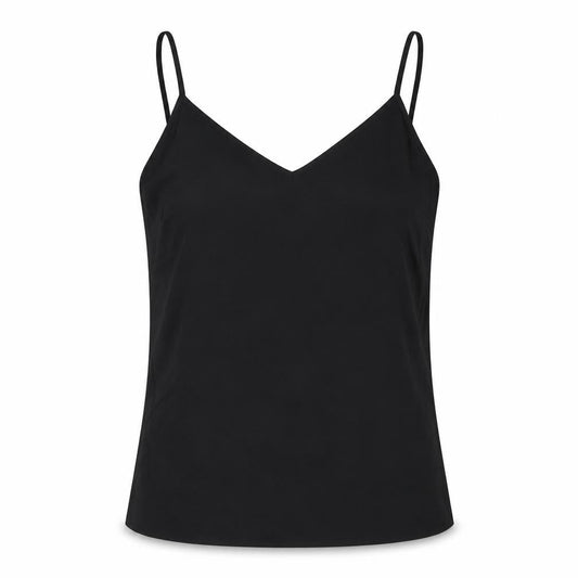 Marks and Spencer Womens Black Polyester Camisole Blouse Size 10 V-Neck