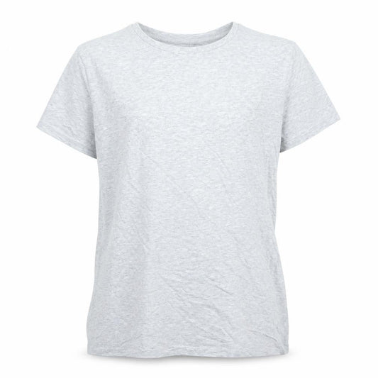 H&M Girls Grey Cotton Basic T-Shirt Size 14 Years Round Neck Pullover