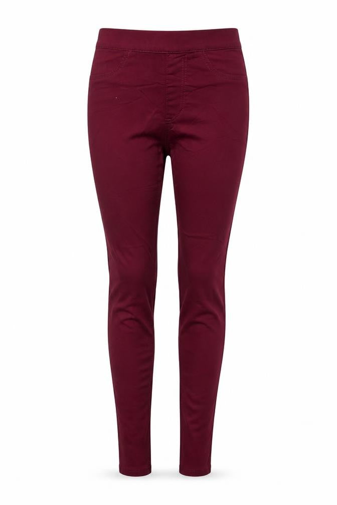 Marks & Spencer Womens Purple Cotton Jegging Jeans Size 8 L28 in Regular