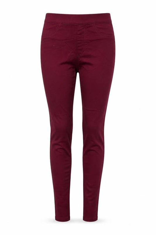 Marks & Spencer Womens Purple Cotton Jegging Jeans Size 8 L28 in Regular