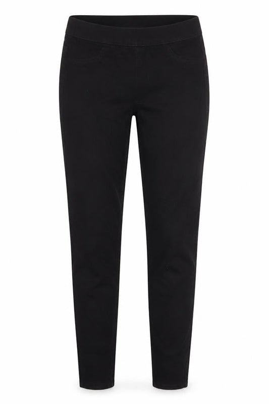 Marks & Spencer Womens Black Cotton Jegging Jeans Size 8 L26 in Regular