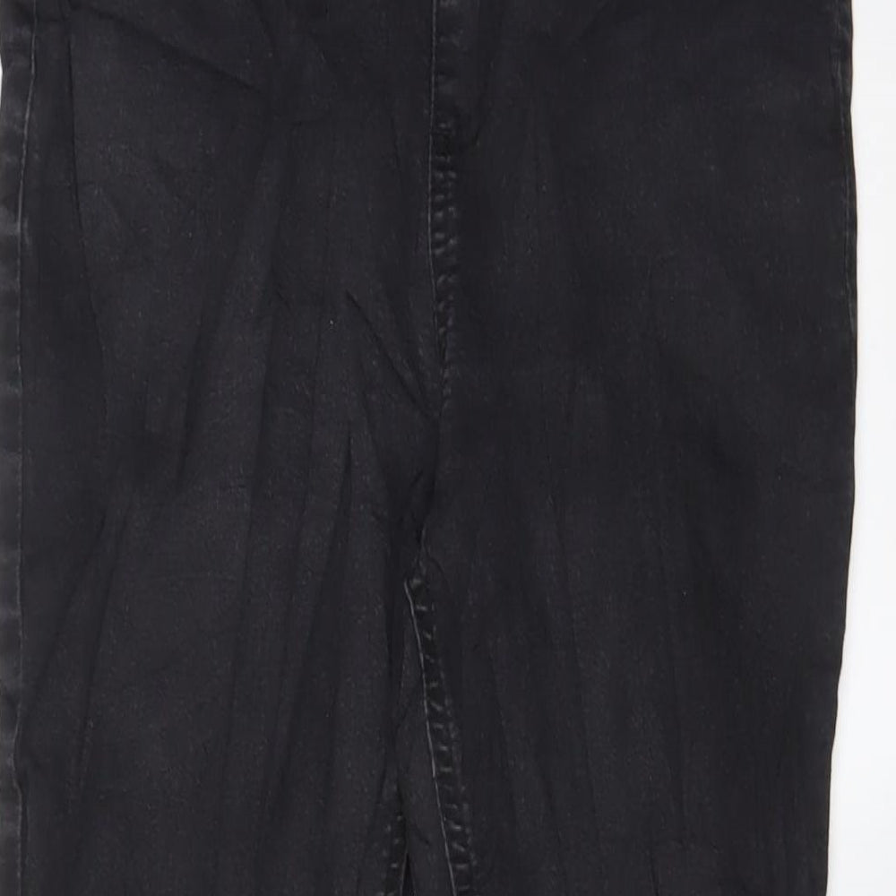Marks and Spencer Womens Grey Cotton Jegging Jeans Size 12 L28 in Regular