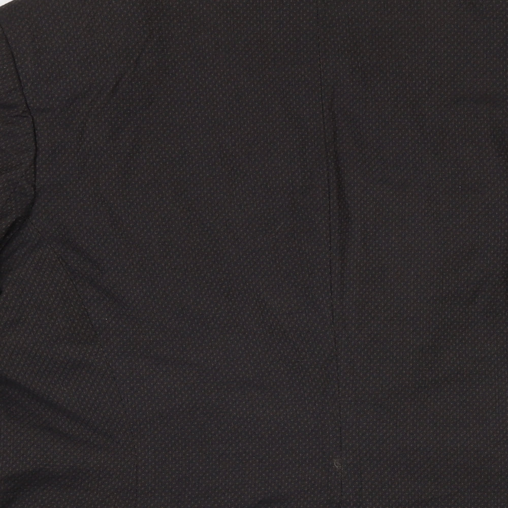 NEXT Womens Brown Jacket Size 16 Button