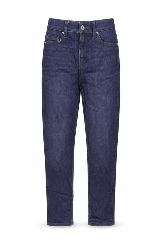 Marks & Spencer Womens Blue Cotton Blend Skinny Jeans Size 6 L25.5 in Regular Zip