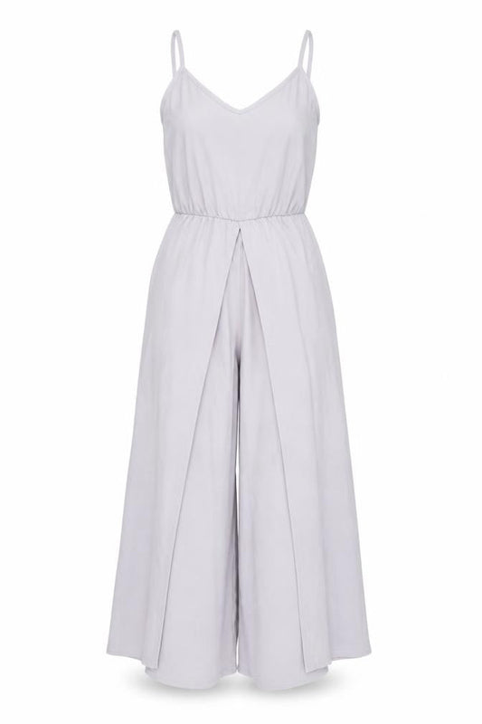 Boohoo Womens Purple Polyester Jumpsuit One-Piece Size 8 L24 in Pullover