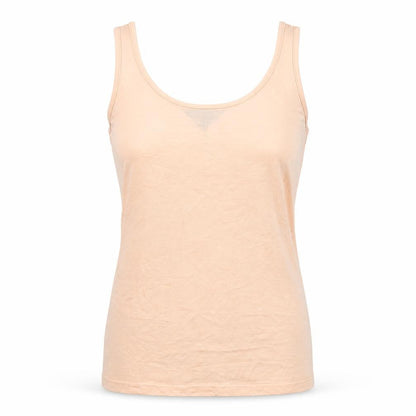 Warehouse Womens Pink Polyester Basic Tank Size 8 Scoop Neck