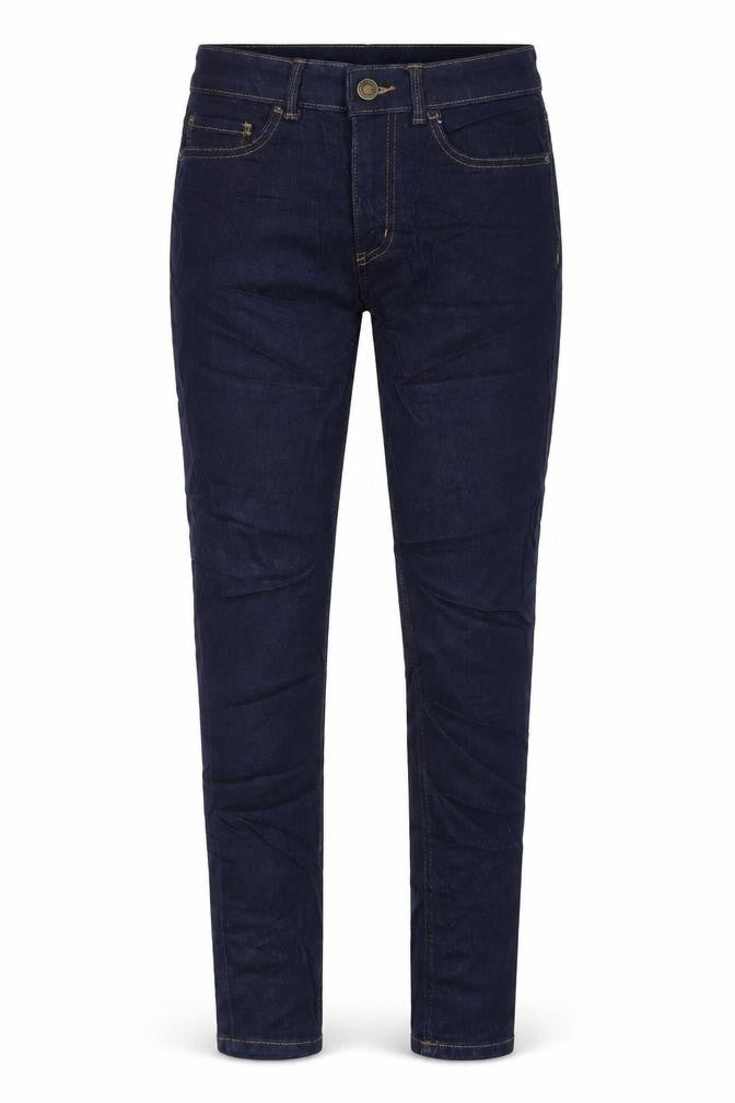 Marks & Spencer Womens Blue Cotton Skinny Jeans Size 10 L28 in Regular Zip