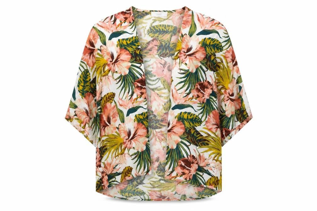 Next Womens Multicoloured Floral Viscose Cover Up Size M