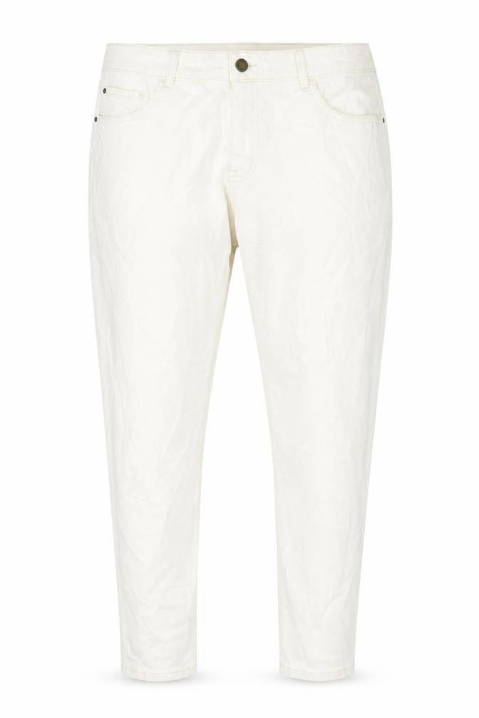 Marks & Spencer Womens Ivory Cotton Skinny Jeans Size 22 L30 in Regular Button