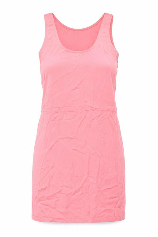 Cheap Monday Womens Pink Polyester Sheath Size S Scoop Neck Pullover