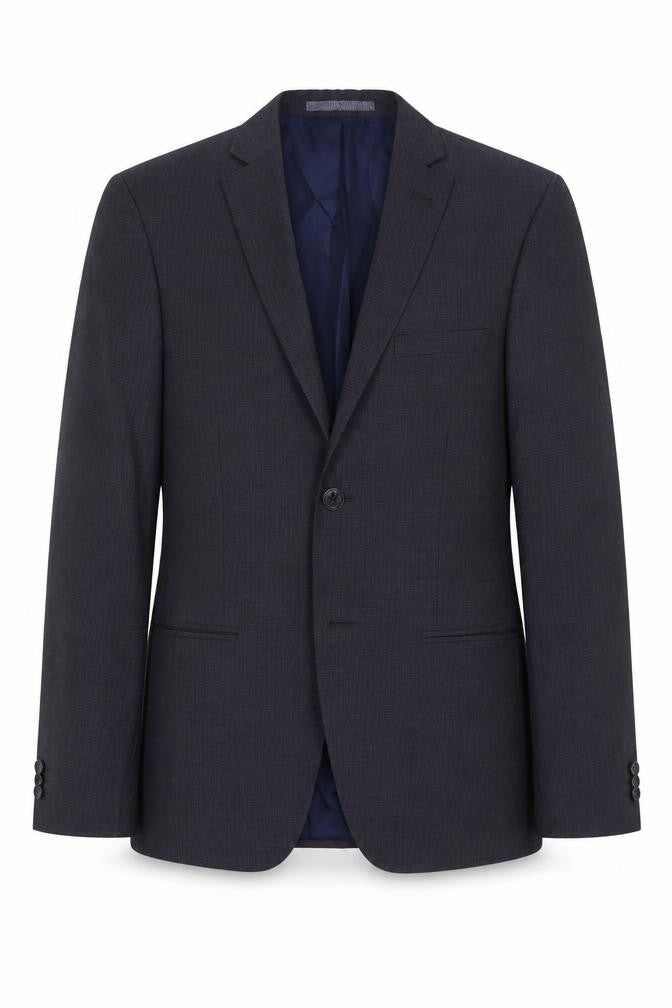 Limited Collection Mens Grey Polyester Jacket Suit Jacket Size 36 Regular