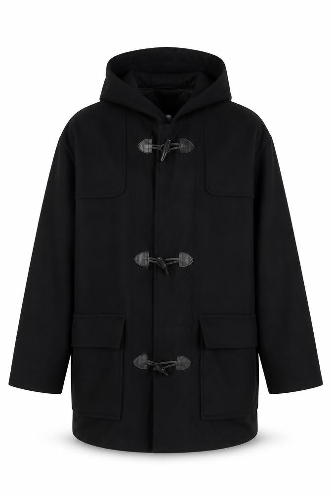 Burton Mens Black Jacket Size L Button - Pockets