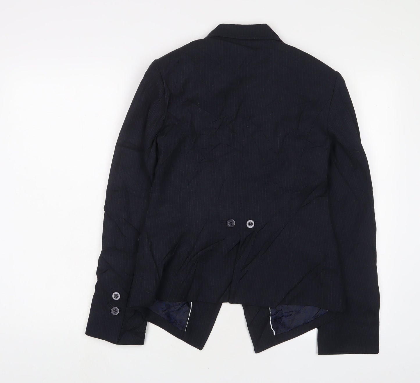 NEXT Womens Blue Jacket Blazer Size 10 Button