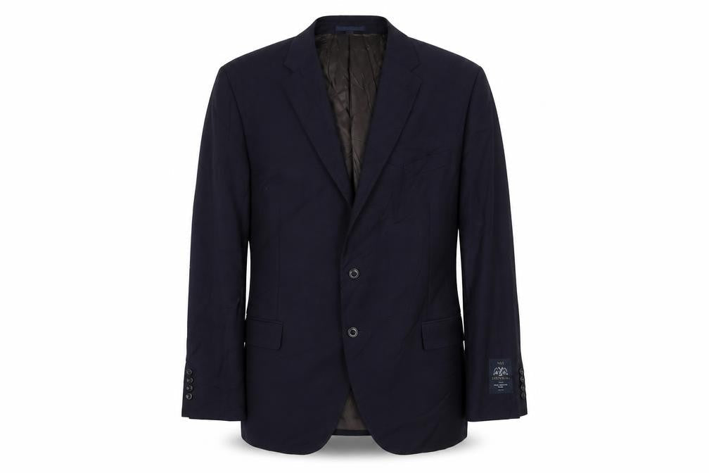 NEXT Mens Blue Wool Jacket Suit Jacket Size 48 Regular