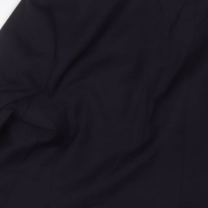 Next Mens Blue Wool Jacket Suit Jacket Size 48 Regular