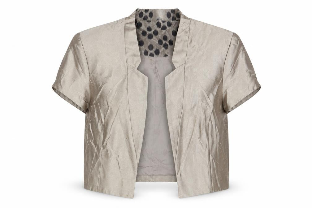 Roman Womens Beige Jacket Blazer Size 16 - Open