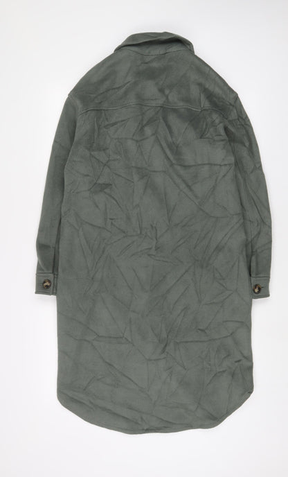 Marks & Spencer Womens Green Jacket Size XS Button