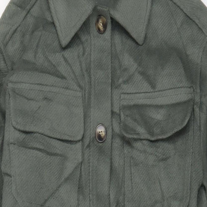 Marks & Spencer Womens Green Jacket Size XS Button