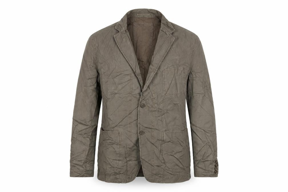 Marks and Spencer Mens Green Jacket Blazer Size L Button