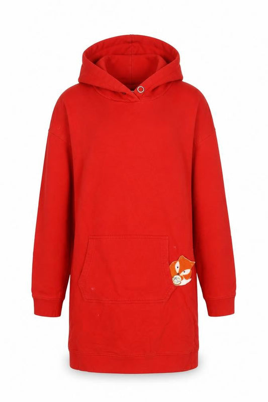 BPC Girls Red Cotton Jumper Dress Size XL Crew Neck