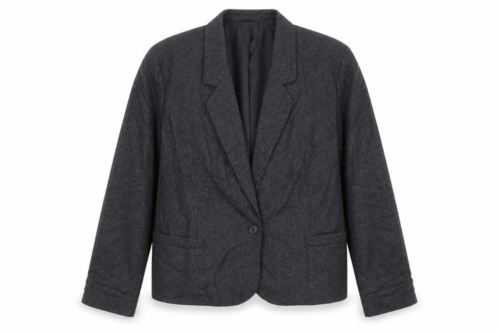 St Michael Womens Grey Jacket Blazer Size 18