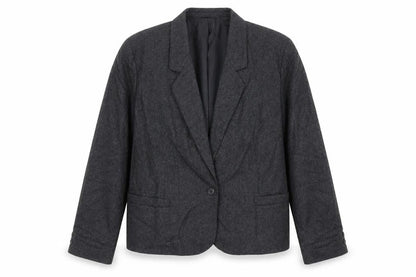 St Michael Womens Grey Jacket Blazer Size 18