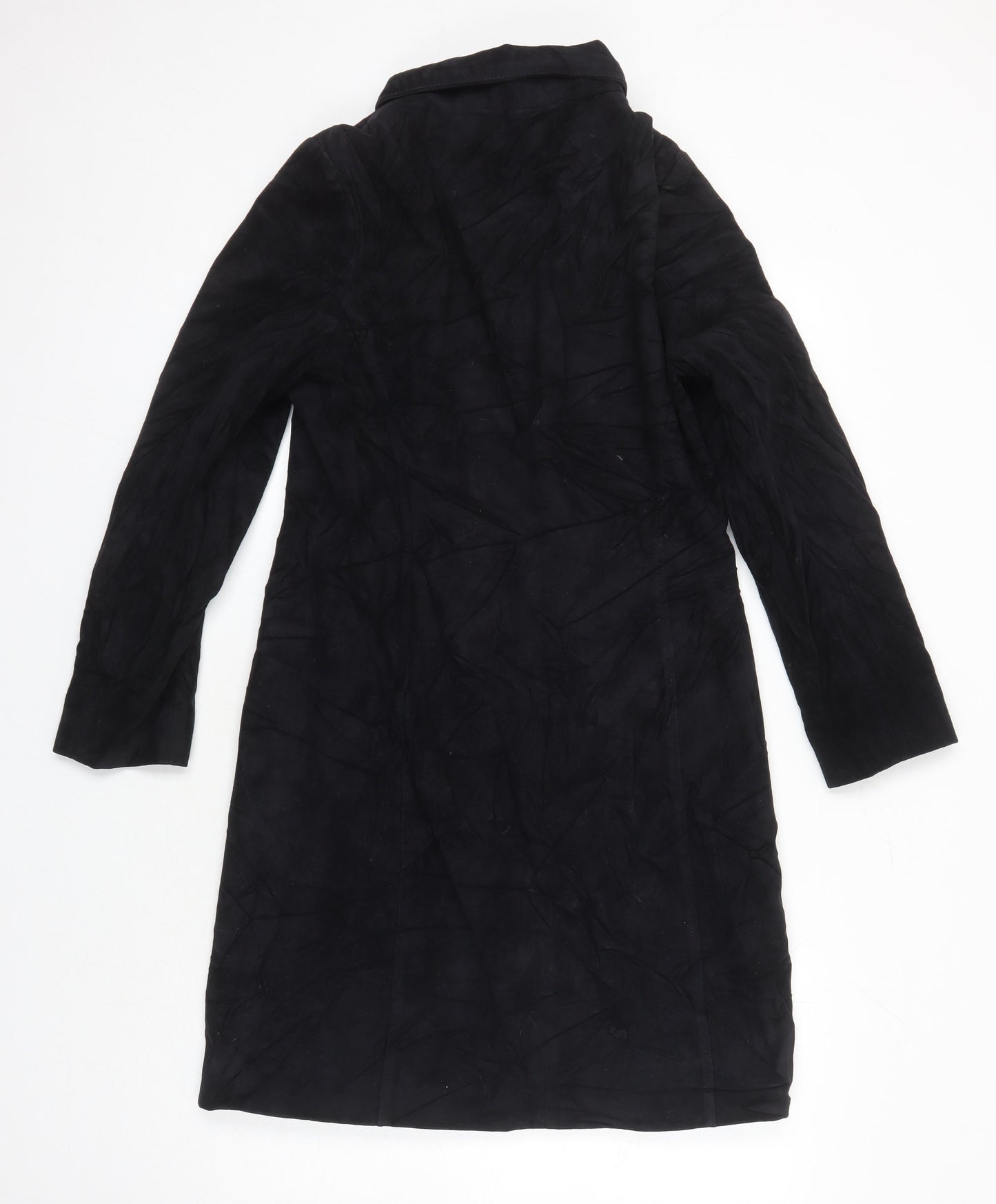 Dorothy Perkins Womens Black Overcoat Coat Size 12