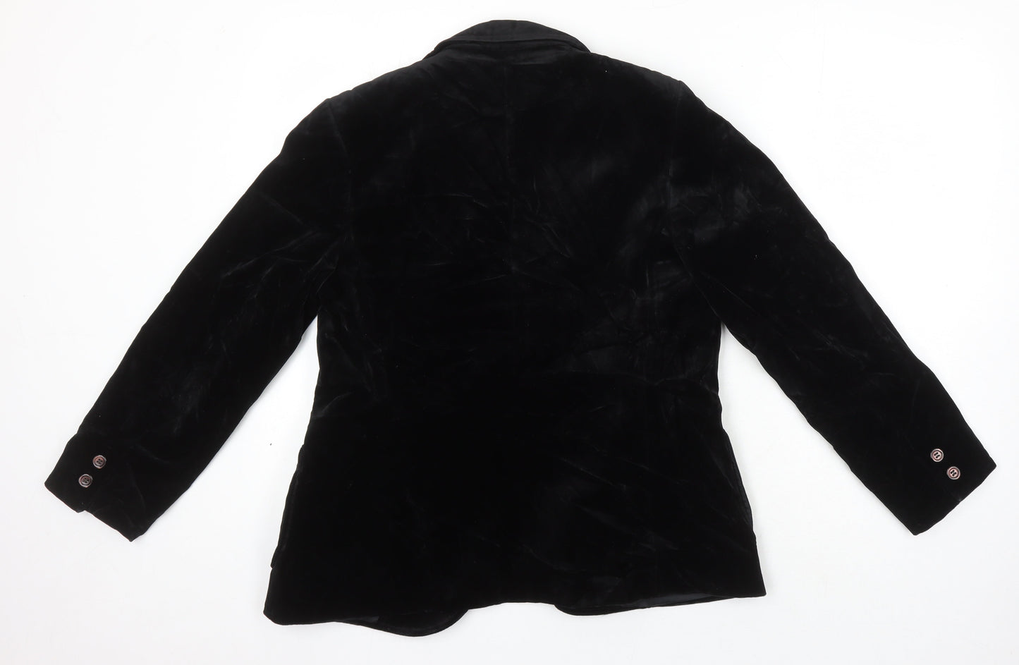 St Michael Womens Black Jacket Size 14