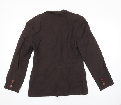Episode Womens Brown Jacket Blazer Size 10