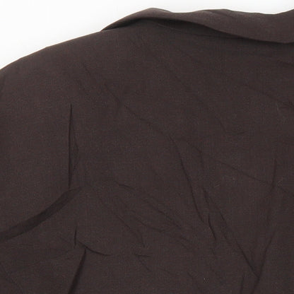 Episode Womens Brown Jacket Blazer Size 10