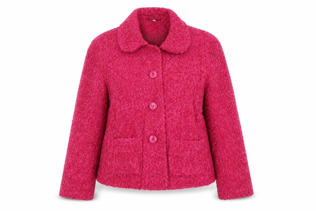 EWM Womens Pink Jacket Size 12