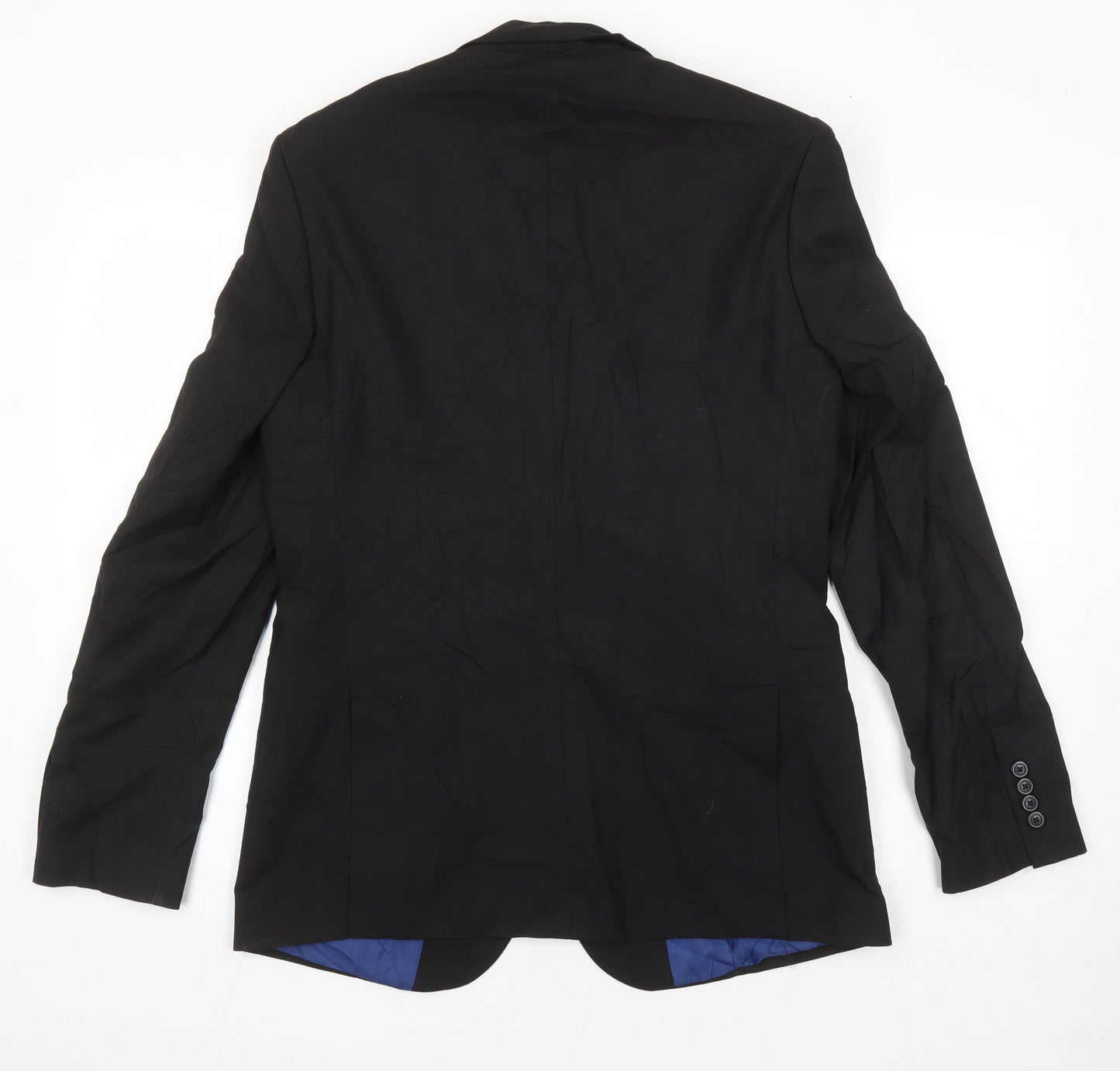 Burton Mens Black Polyester Jacket Suit Jacket Size L Regular