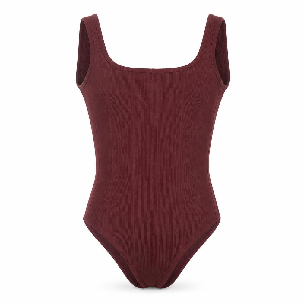 New Look Womens Purple Polyester Bodysuit One-Piece Size 6 Snap