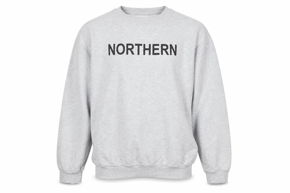PRO RTX Mens Grey Polyester Pullover Sweatshirt Size M - Northern