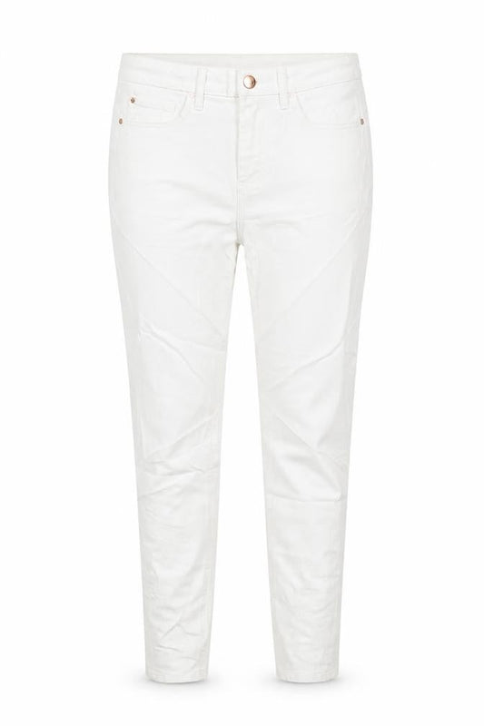 Marks & Spencer Womens White Cotton Skinny Jeans Size 12 L28 in Regular Zip