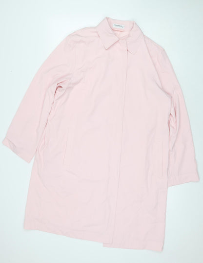 Preloved Hauber Womens Pink Jacket Size 14 Button - Front