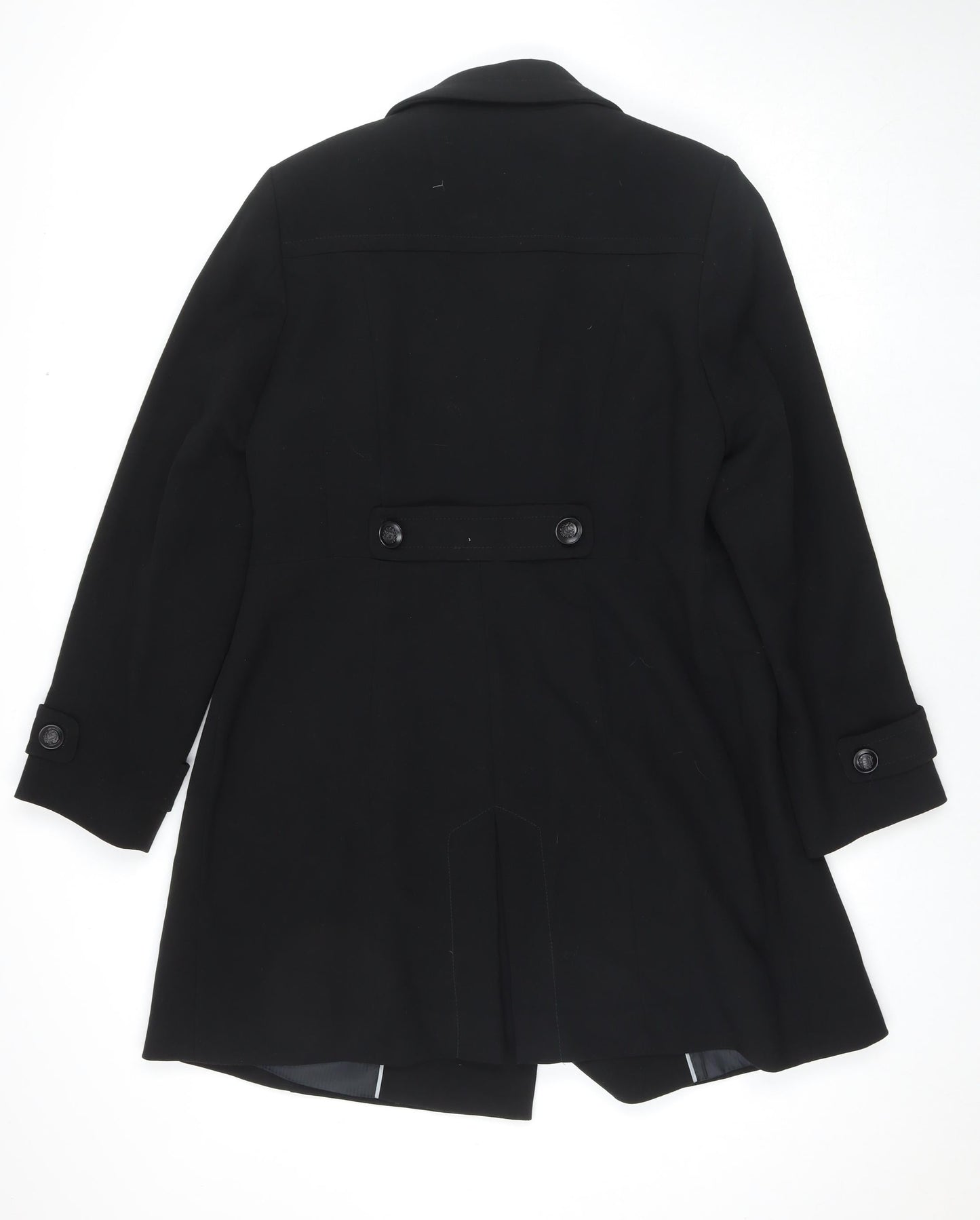 Marks and Spencer Womens Black Jacket Blazer Size 14 Button