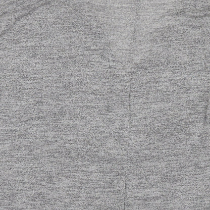 Blue Vanilla Womens Grey V-Neck Cotton Pullover Jumper Size M - Size M/L
