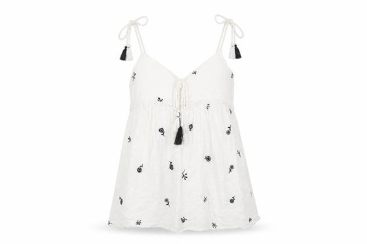 Zara Womens White Floral Polyester Basic T-Shirt Size S V-Neck