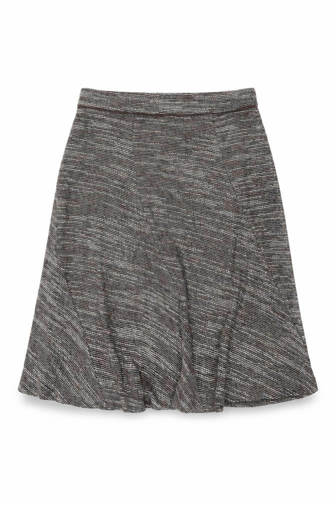 Marks & Spencer Womens Brown Polyester Swing Skirt Size 16